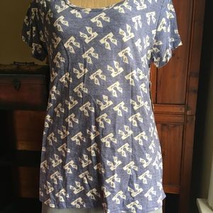 Lularoe Classic Tee with cute critters!